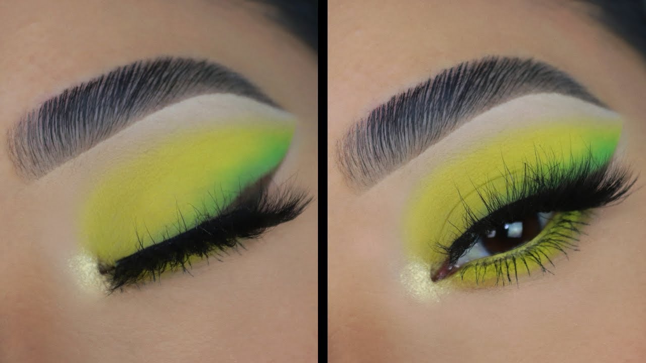 Sombras Verde Limon FACIL Y RAPIDO