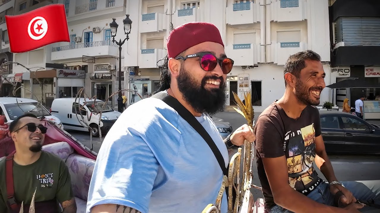 Удивительная пляжная жизнь в Суссе, Тунис 🇹🇳