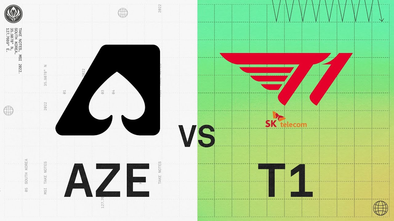 MSI 2022 - Group Stage D2 - AZE vs T1