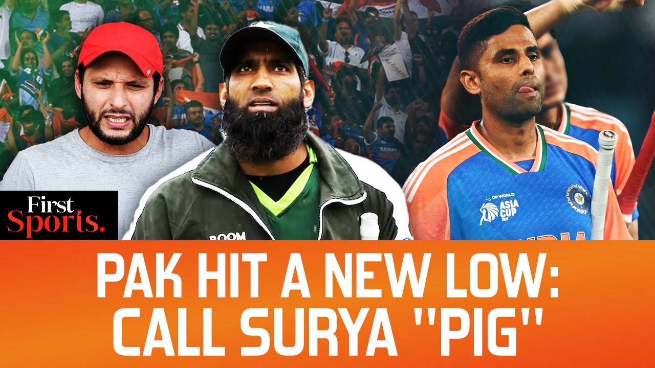 Pakistan Sink Deeper: Yusuf, Afridi Trolled For Insulting Surya & PM Modi | Asia Cup | First Sports