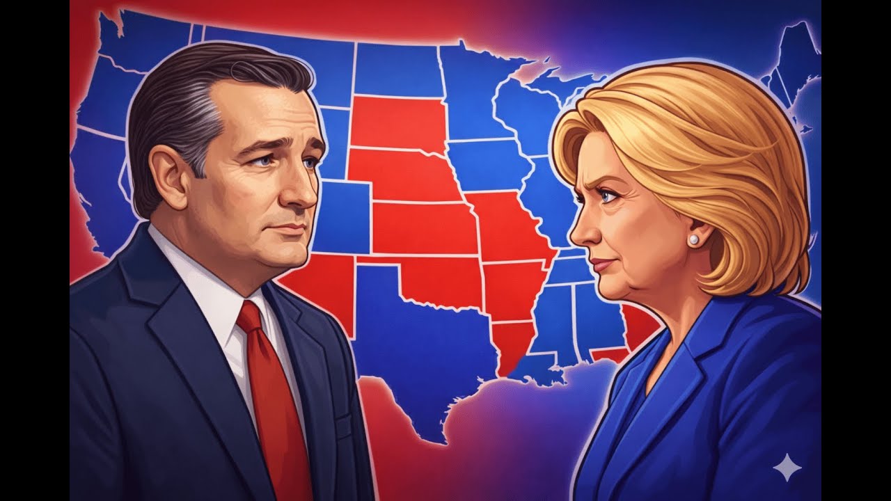 270 Gameplay | Hillary Clinton vs Ted Cruz