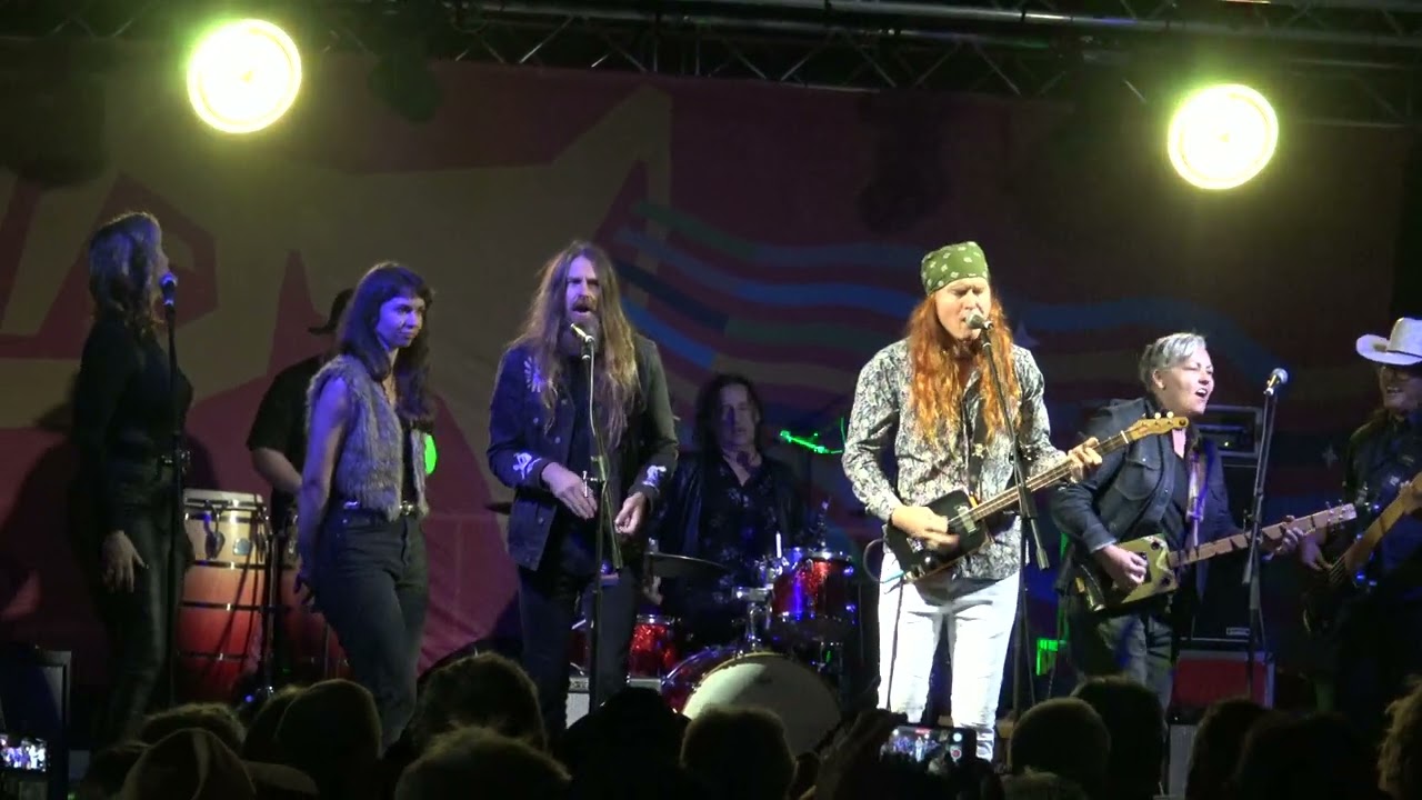 8 Ball Aitken and friends at the Broadbeach blues festival 2024