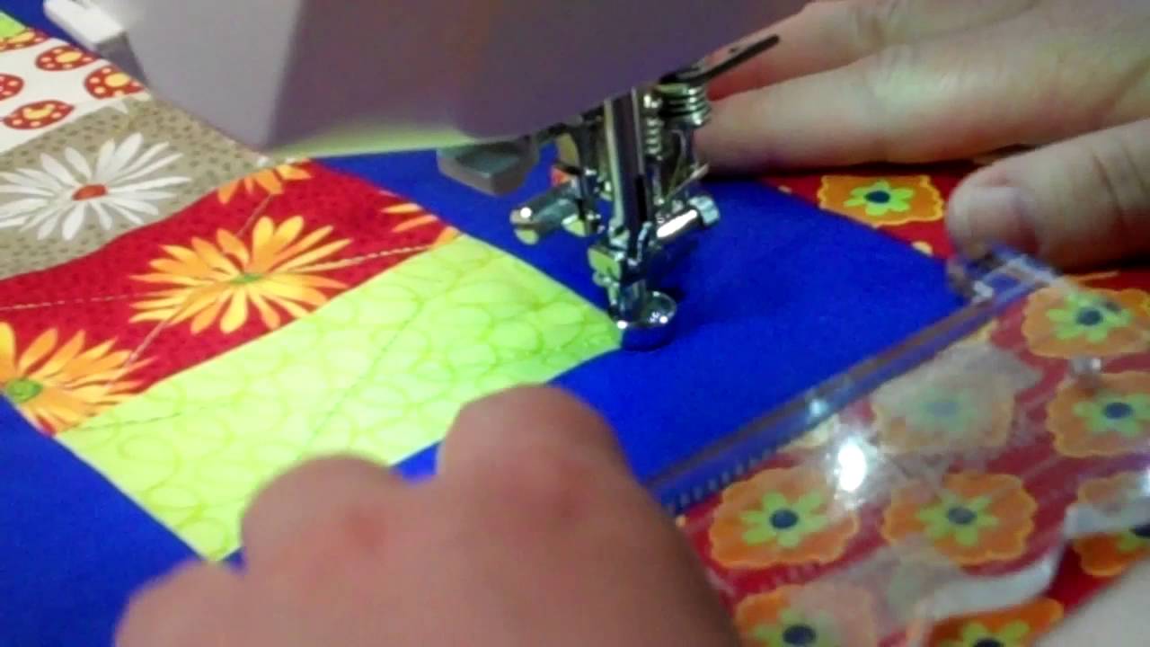 Home Machine Quilting with Rulers