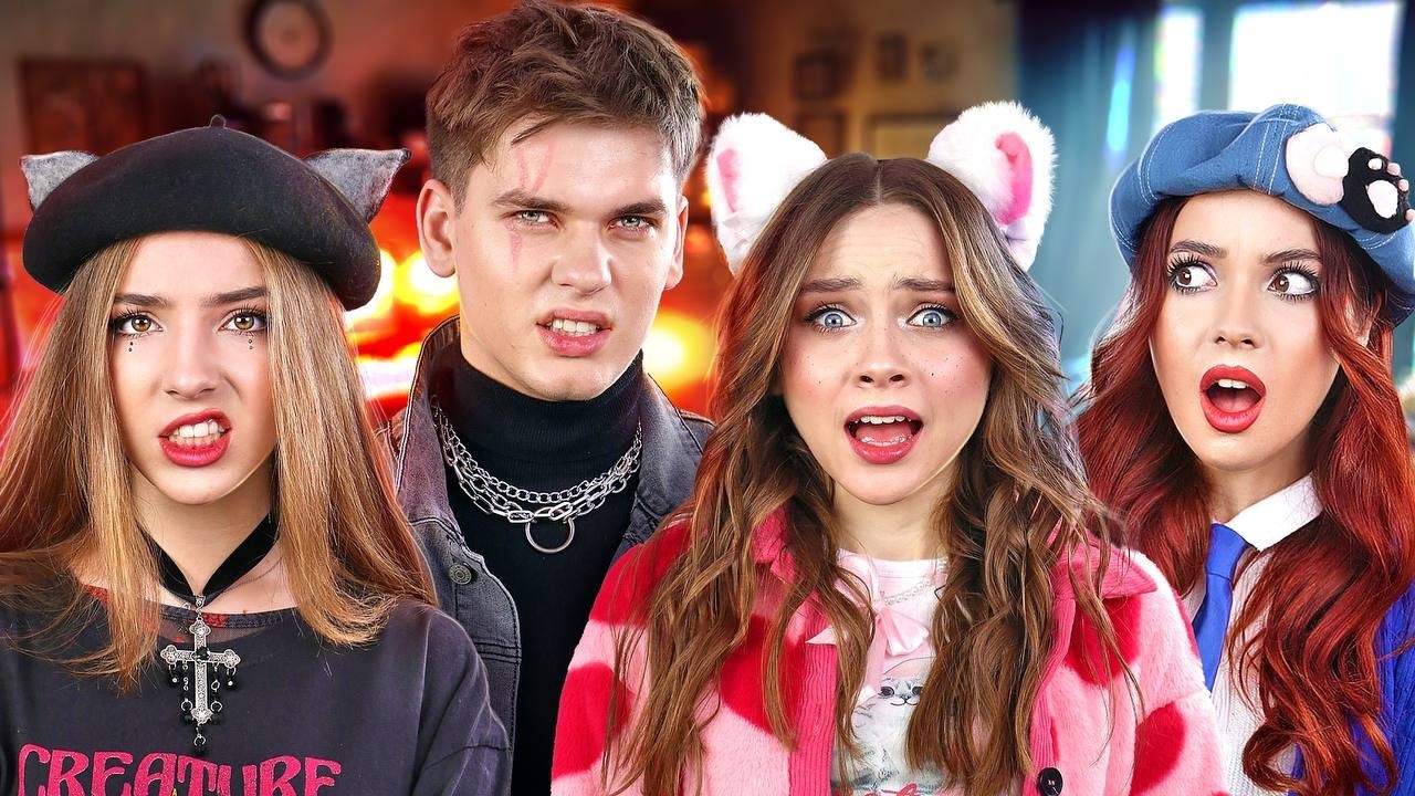 Új családba kerültünk! Az alter lány, a szelíd lány, a stréber és a gonosz apa egy család lettek