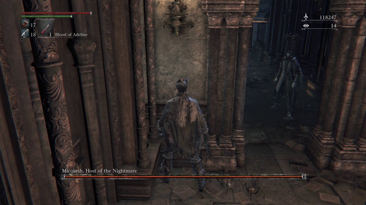 I FOUND A GLITCH FOR FIGHTING MICHOLASH - Bloodborne