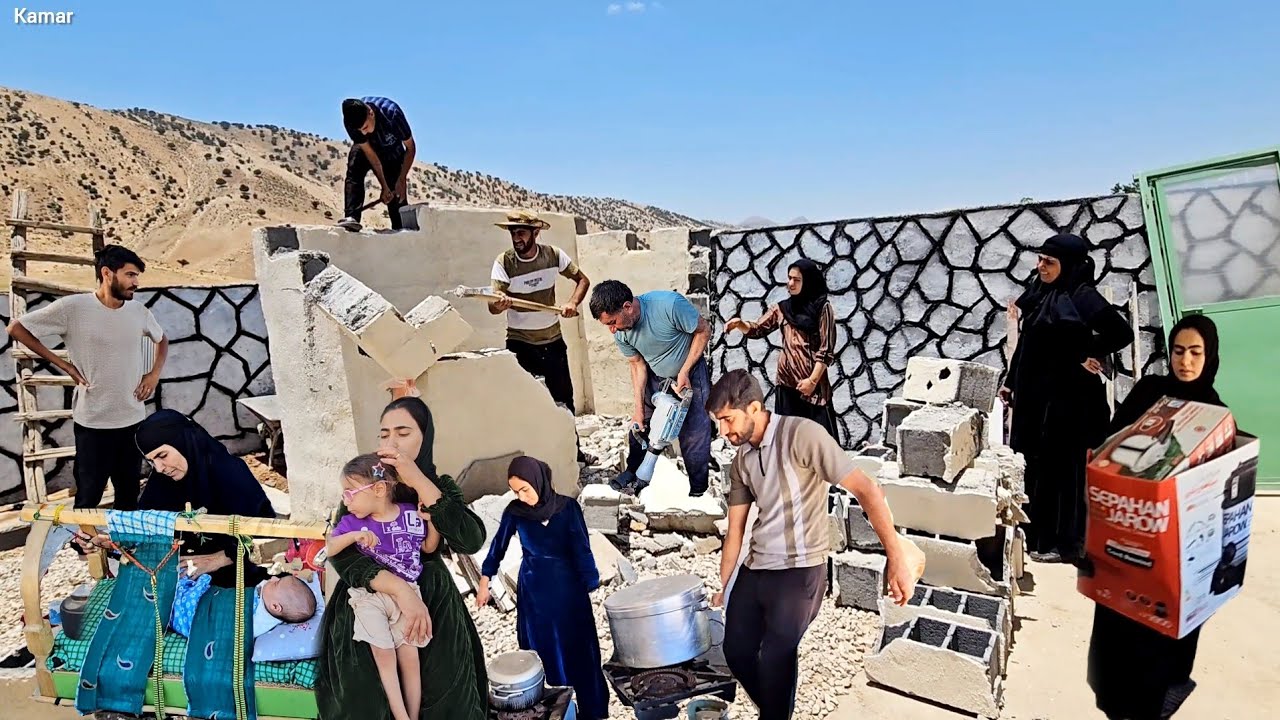 Extraordinary reconstruction: Effort and cooperation in nomadic life!