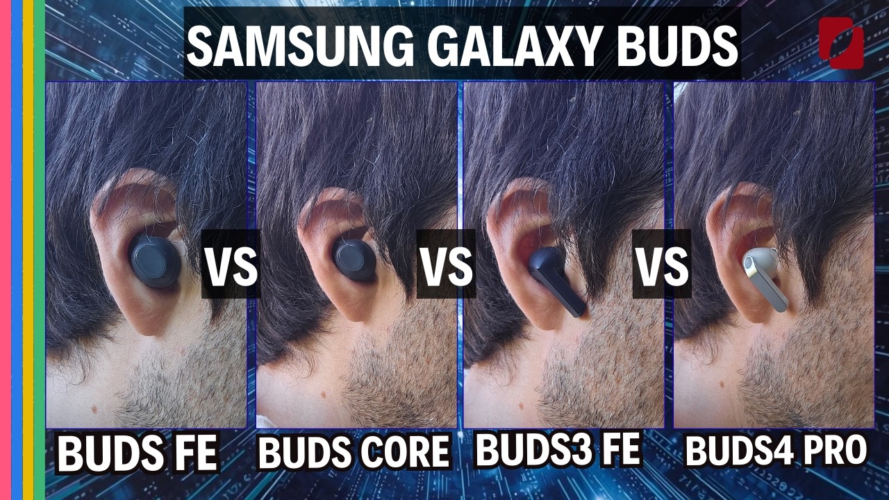 ✨LA COMPARACIÓN DEFINITIVA. Galaxy Buds4 PRO vs Galaxy Buds3 FE vs Galaxy Buds Core vs Buds FE