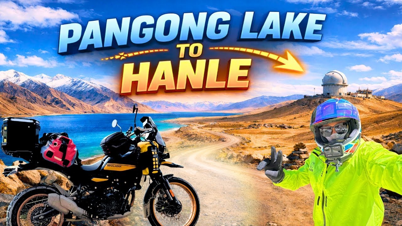 Pangong Lake to Hanle Solo Ride on Himalayan 450 | EP-9 | Raw Ladakh 2025