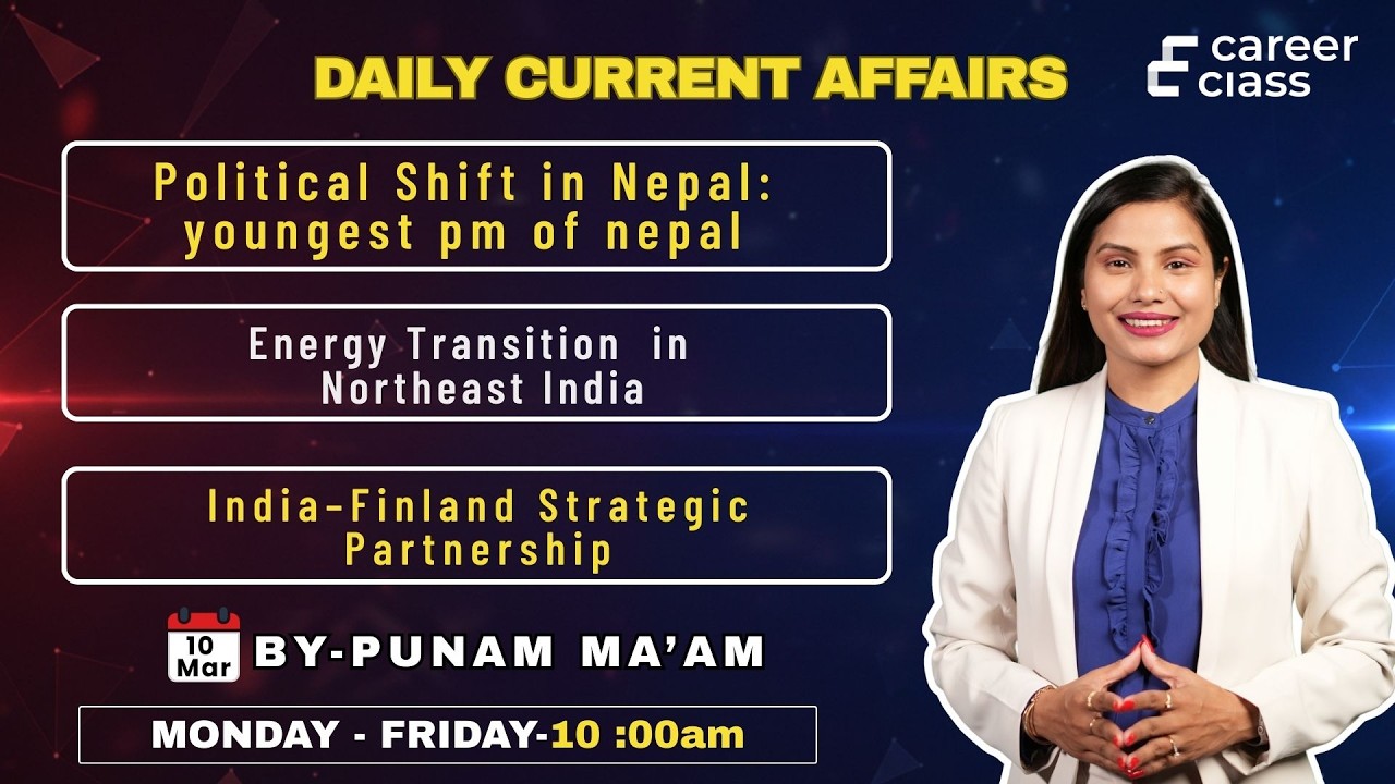 Current Affairs Live Class with Punam Gogoi (ACS Rank 10) |