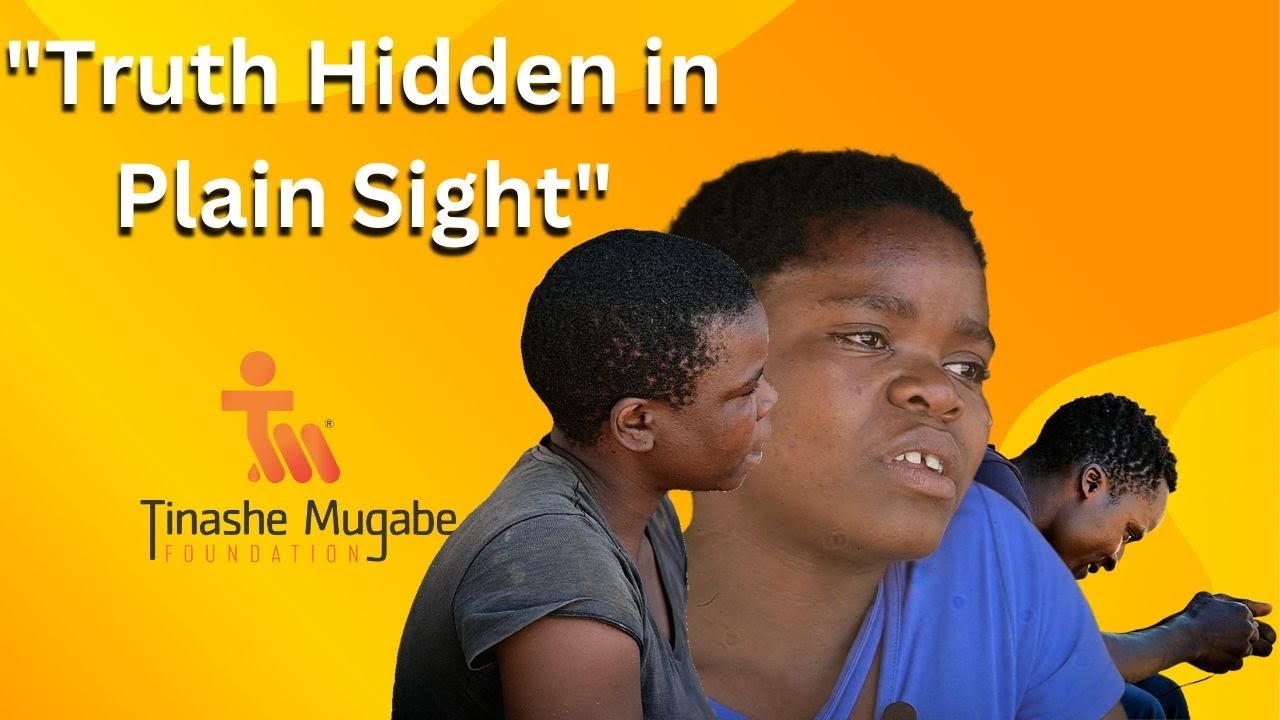 TRUTH HIDDEN IN PLAIN SIGHTS : TINASHE MUGABE FOUNDATION #donations #tinashemugabe #dna