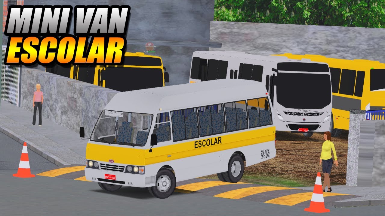 BUSCANDO PASSAGEIRO NO SHOPPING COM MINI VAN ESCOLAR! OMSI 2 - G920