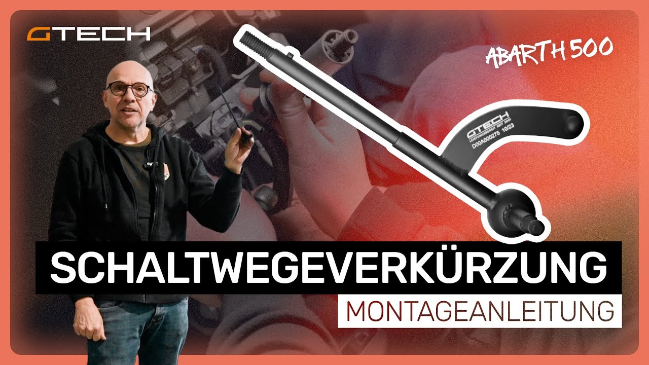 G TECH Schaltwegeverkürzung - Montageanleitung