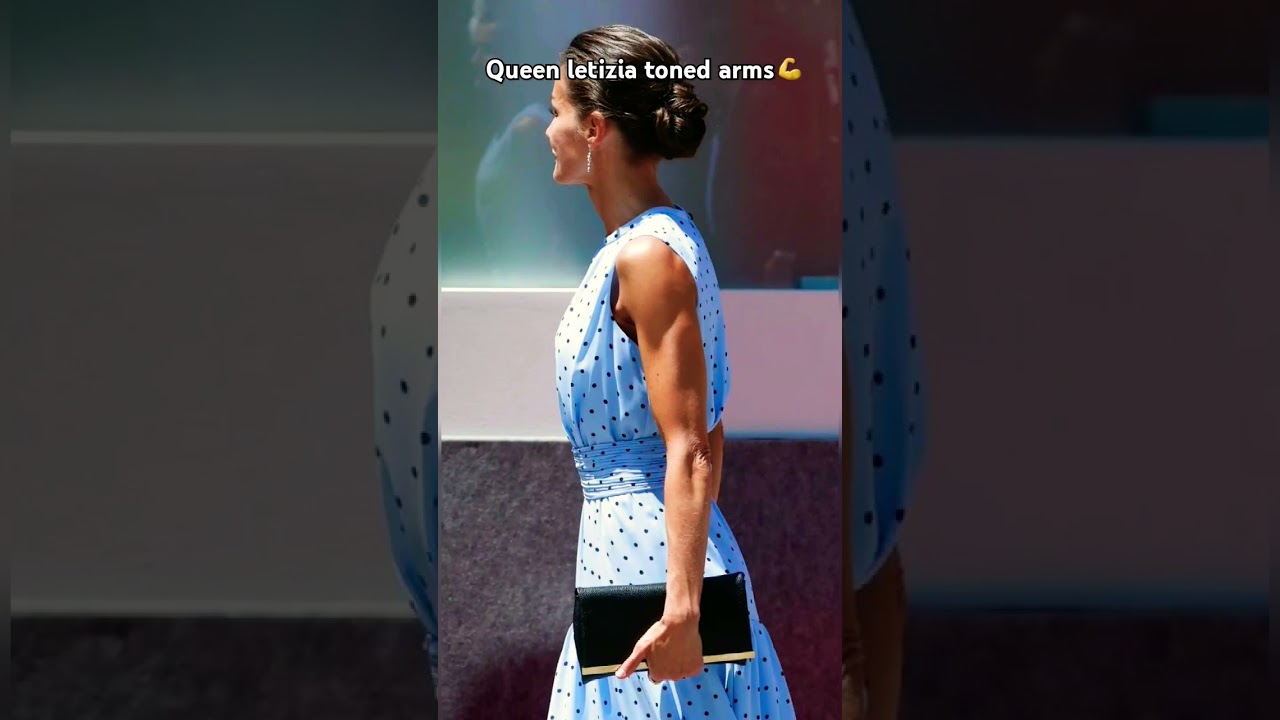 Queen letizia toned arms 💪 #spain #fashion #queen #royal #shorts #short #letizia #biceps #news