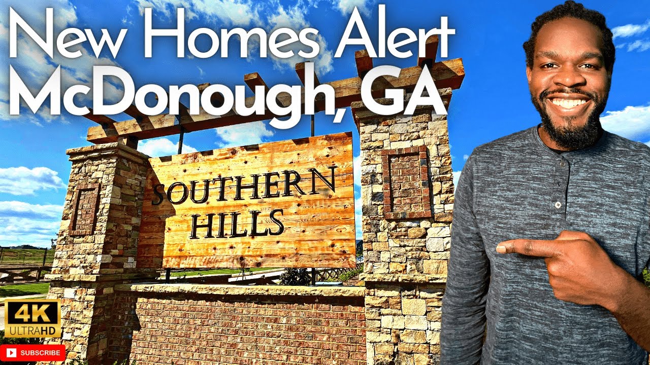 New Homes Alert - McDonough, GA | QUICK Move-ins available | Suburbs of Atlanta GA | McDonough GA