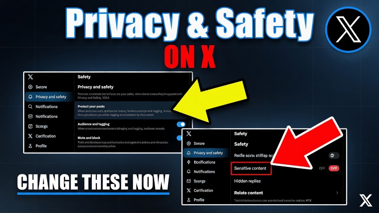 How To Change Privacy And Safety Settings On Twitter (X)