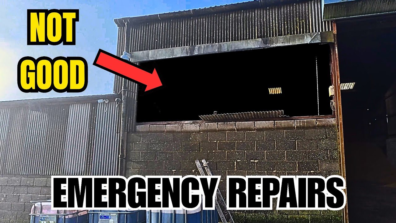 Storm Damage to Our Grain Shed | Emergency Repairs