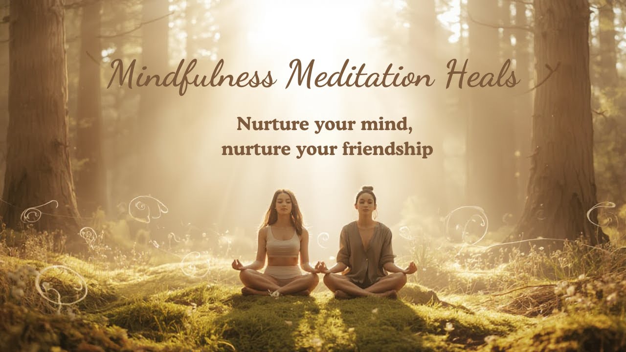 2.  MINDFULNESS MEDITATION HEALS:  Friendship (A Poem by Kahlil Gibran)