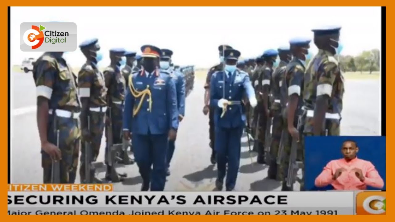 Major General John Omenda is the commander of the Kenya Air Force