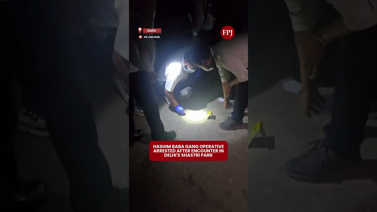 Hashim Baba Gang Operative Arrested After Encounter In Delhi's Shastri Park