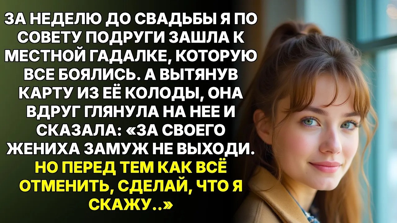 Перед свадьбой гадалка сказала： «Замуж за него нельзя»… Но сперва сделай это