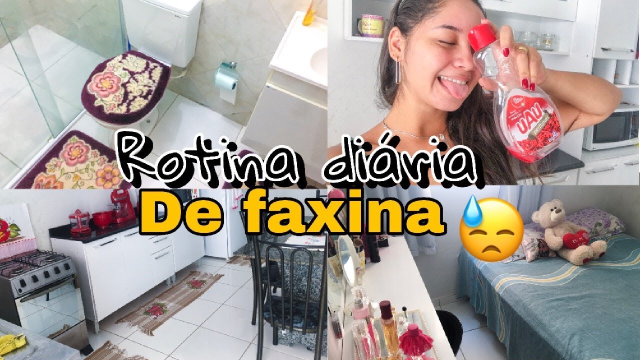 VLOG DE FAXINA II Rotina de faxina di&aacute;ria