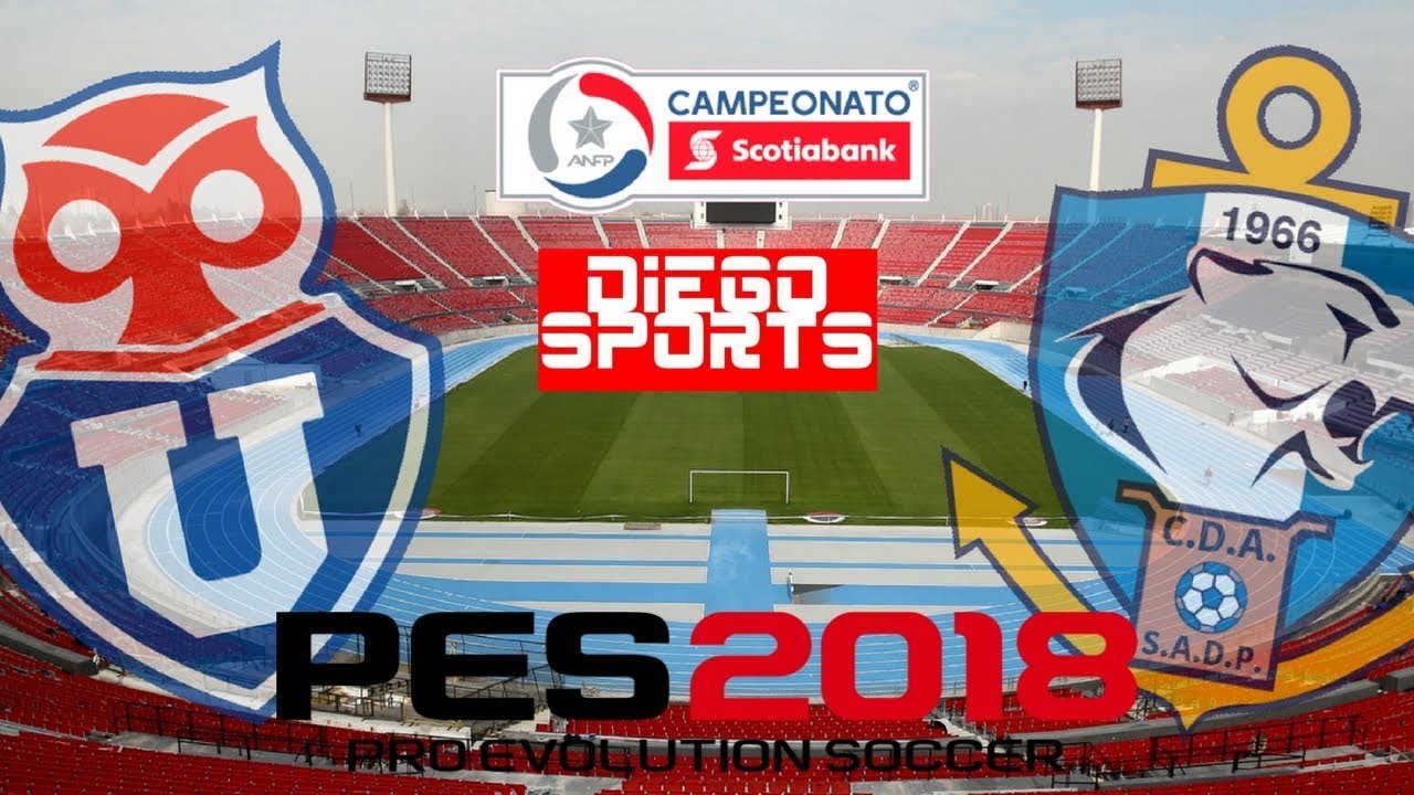 PES 2018 U de Chile vs Antofagasta Campeonato Nacional 2018 Fecha 5