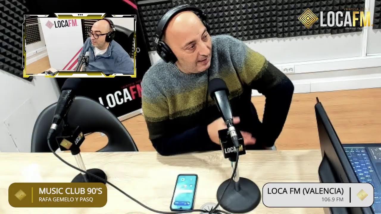 Music Club 90's (06-02-2026) - Emisión en directo de Loca FM (Valencia) - 106.9 FM