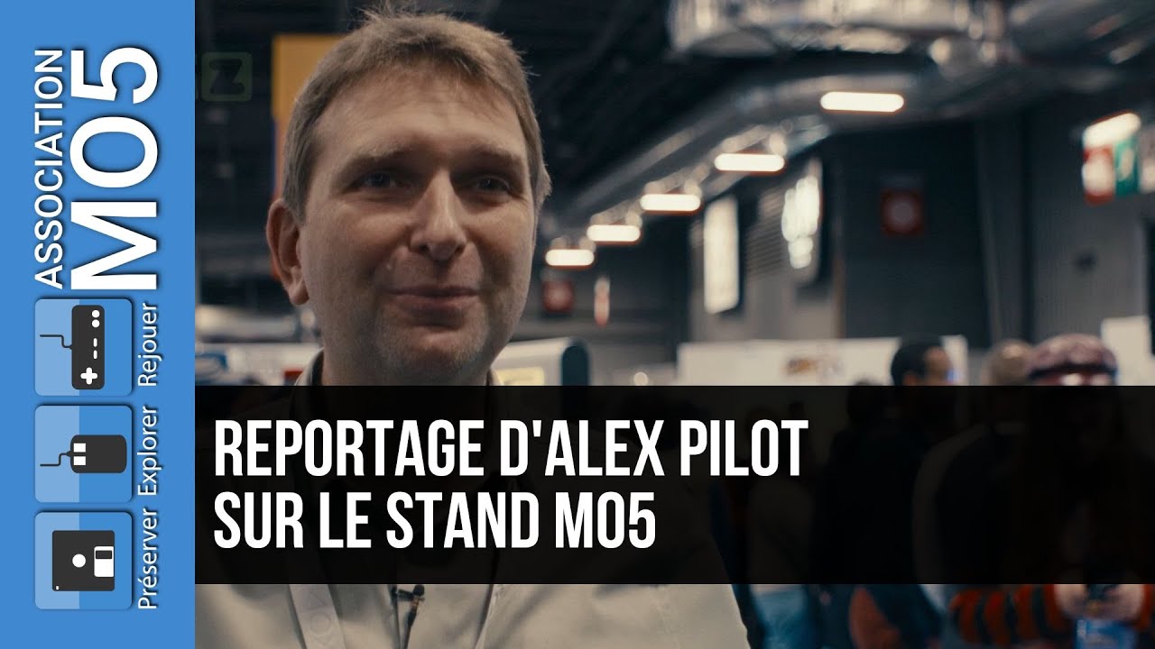 [PGW 2025] Reportage d'Alex Pilot sur le stand MO5