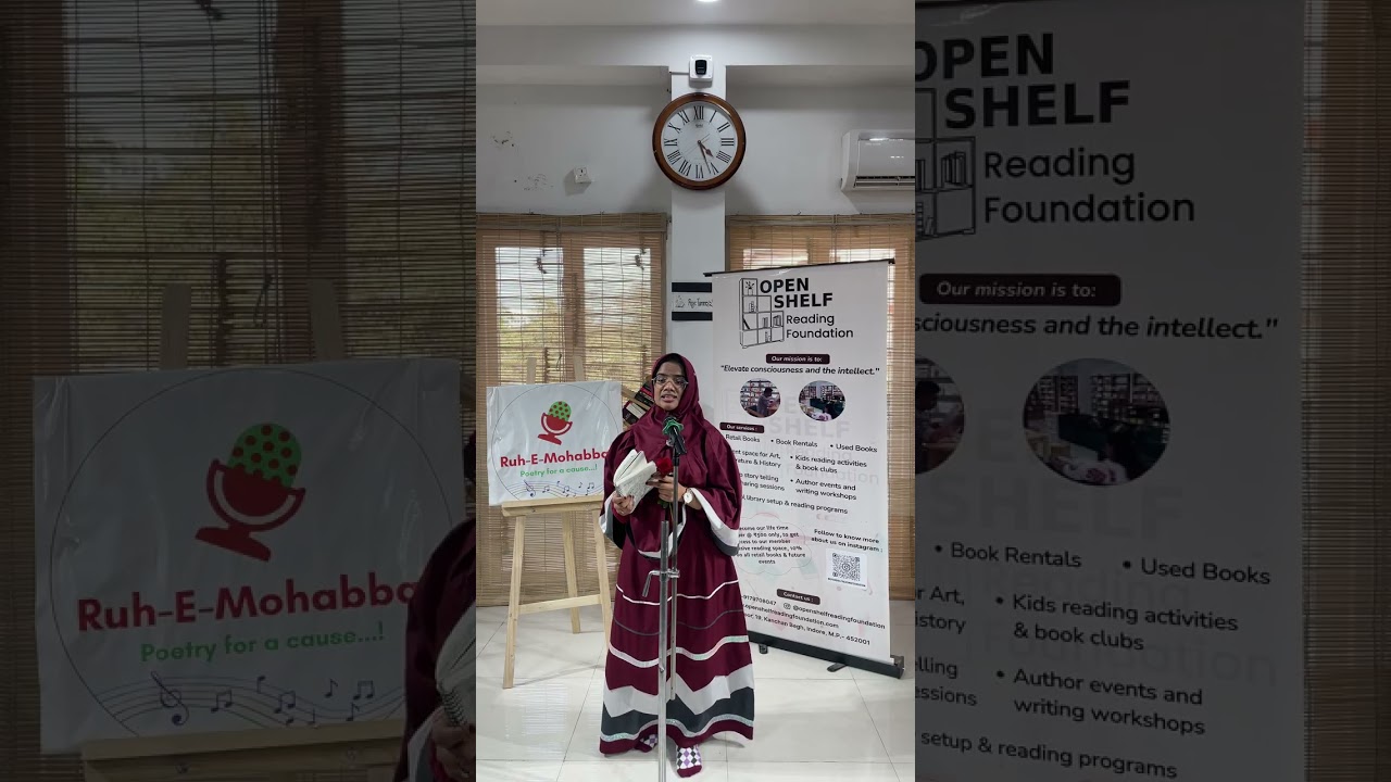 Love Poetry By Sakina| Indore Open Mic| Ruh-E-Mohabbat| February 2026