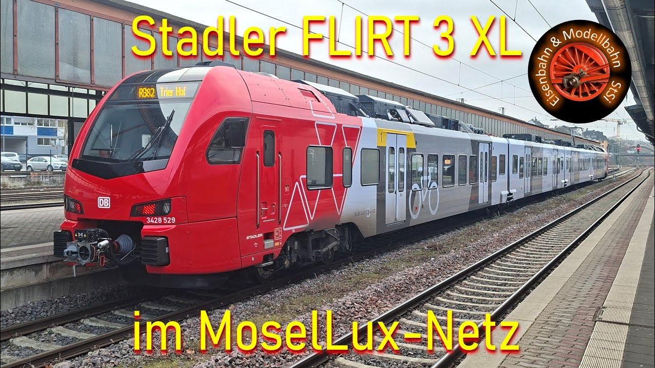 Stadler FLIRT 3 XL im MoselLux-Netz