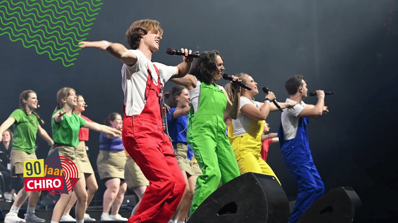 Raar - Mathias, Nico, Charlotte & Stéphania | 90 jaar Chiro in het Sportpaleis