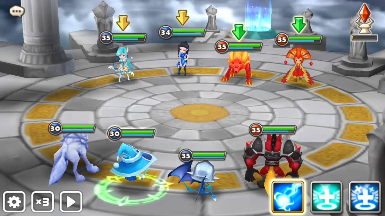 Arena:  Fynn, Inugami, Lulu, Elucia, Werewolf Vs Rakshasa, Sharron, Cholleen, Raoq - Summoners War