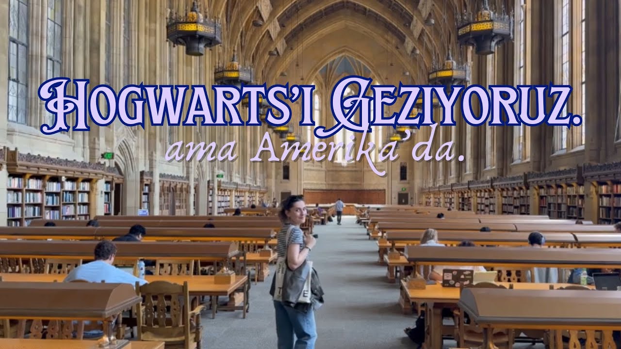 Amerika'da Üniversite Günü | UW'da Bir Gün | Hogwarts Kütüphanesini Geziyoruz | Seattle'da Bowling