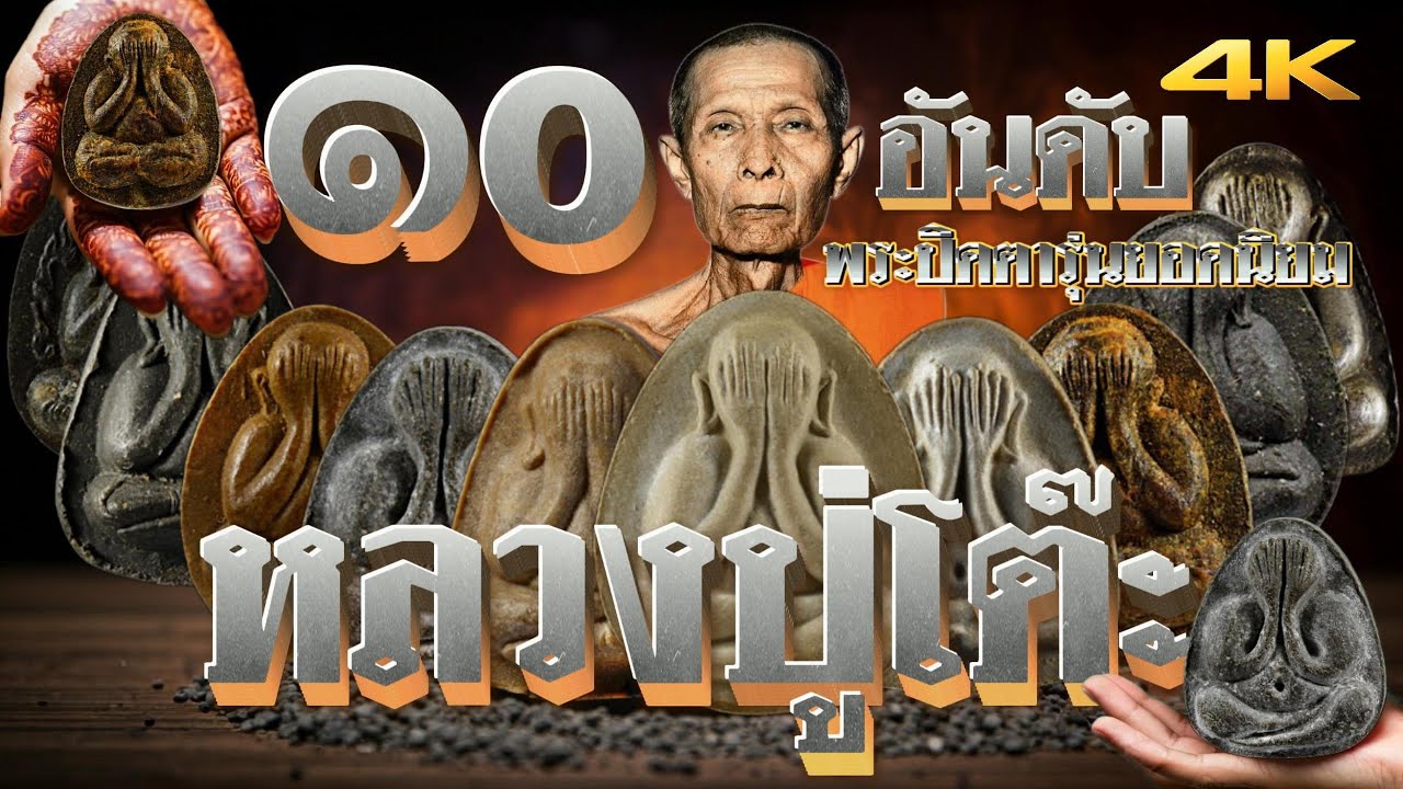 10อันดับ พระปิดตา หลวงปูโต๊ะ รุ่นยอดนิยม ราคาเช่าหาเปลี่ยนมือ ราคาสูงถึงหลักล้านบาท