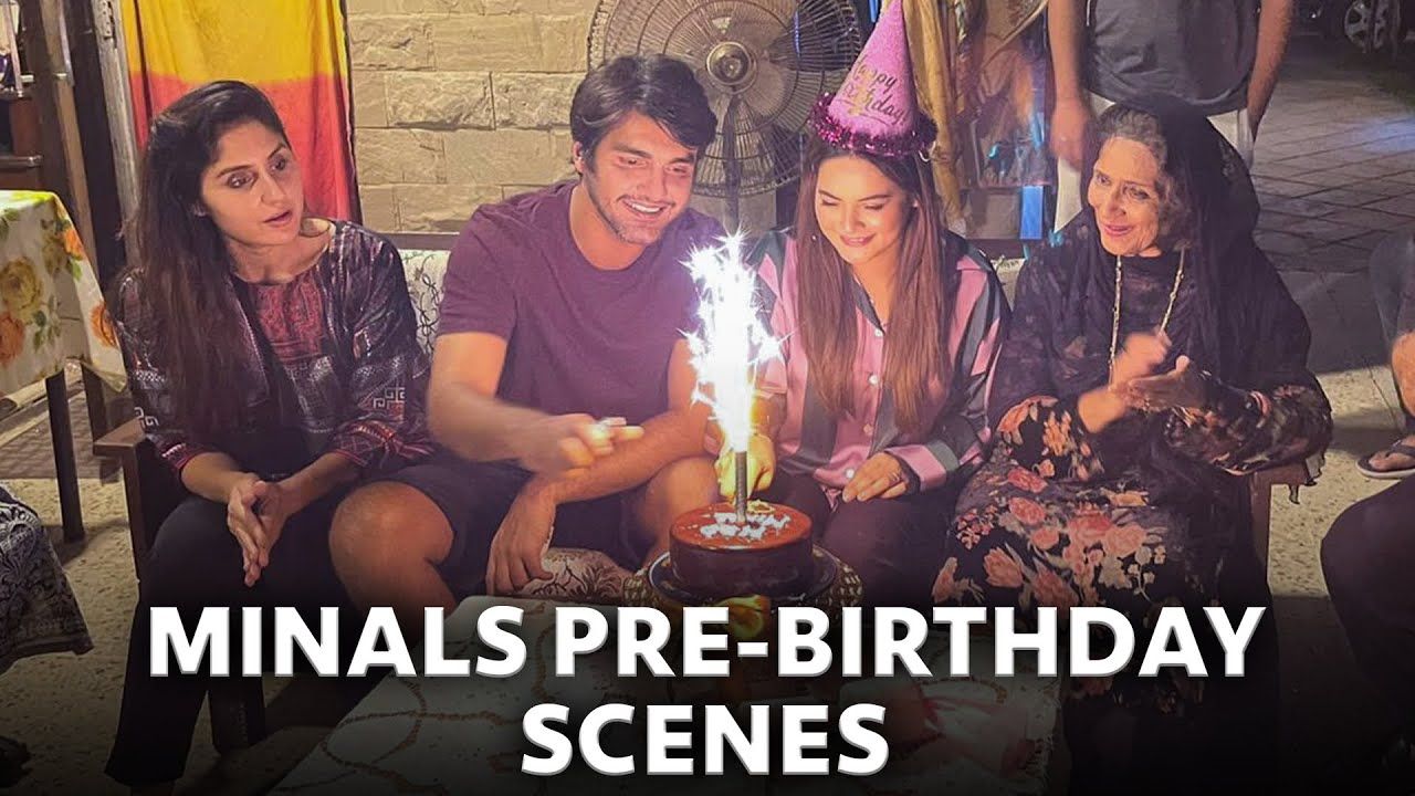 MINALS PRE-BIRTHDAY SCENES