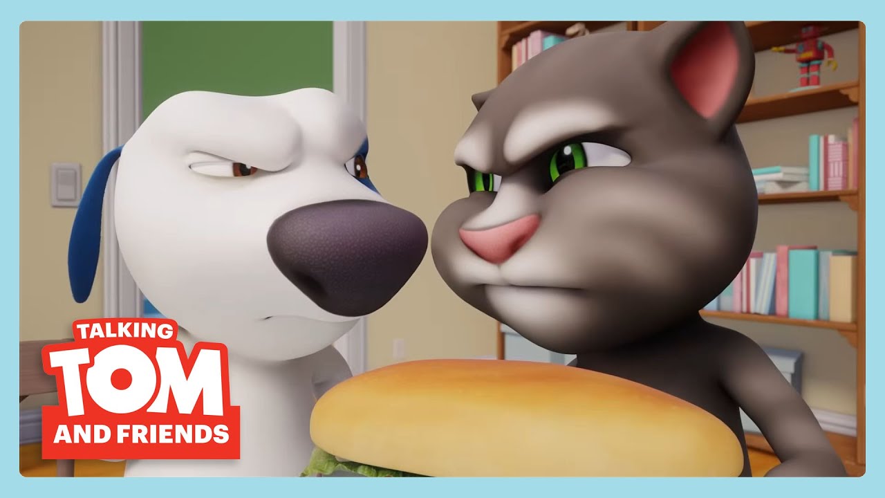 ¿Quién hace el mejor sándwich? | Talking Tom | Dibujos animados para niños | WildBrain Ninos