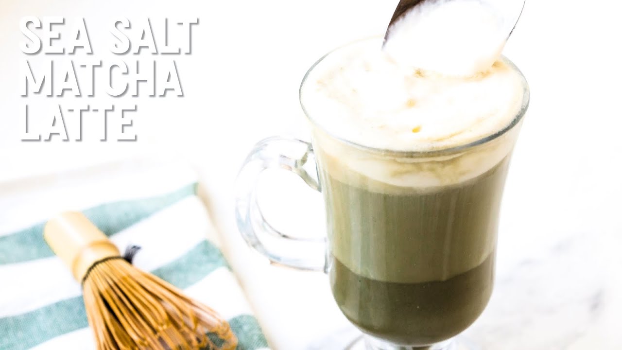Sea Salt Matcha Latte