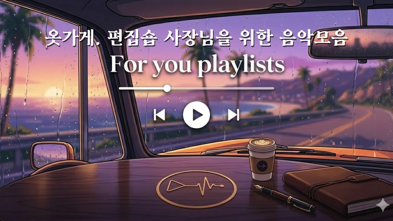 매장|가게에서 하루종일 듣기 좋은 플레이리스트 ☕ 한번도 들어본적 없는 노래(AI가 부릅니다)