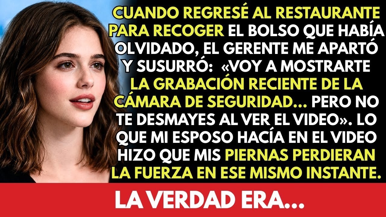 «Voy a mostrarte algo, pero no te desmayes», dijo el gerente. Así fue como descubrí que mi marido…