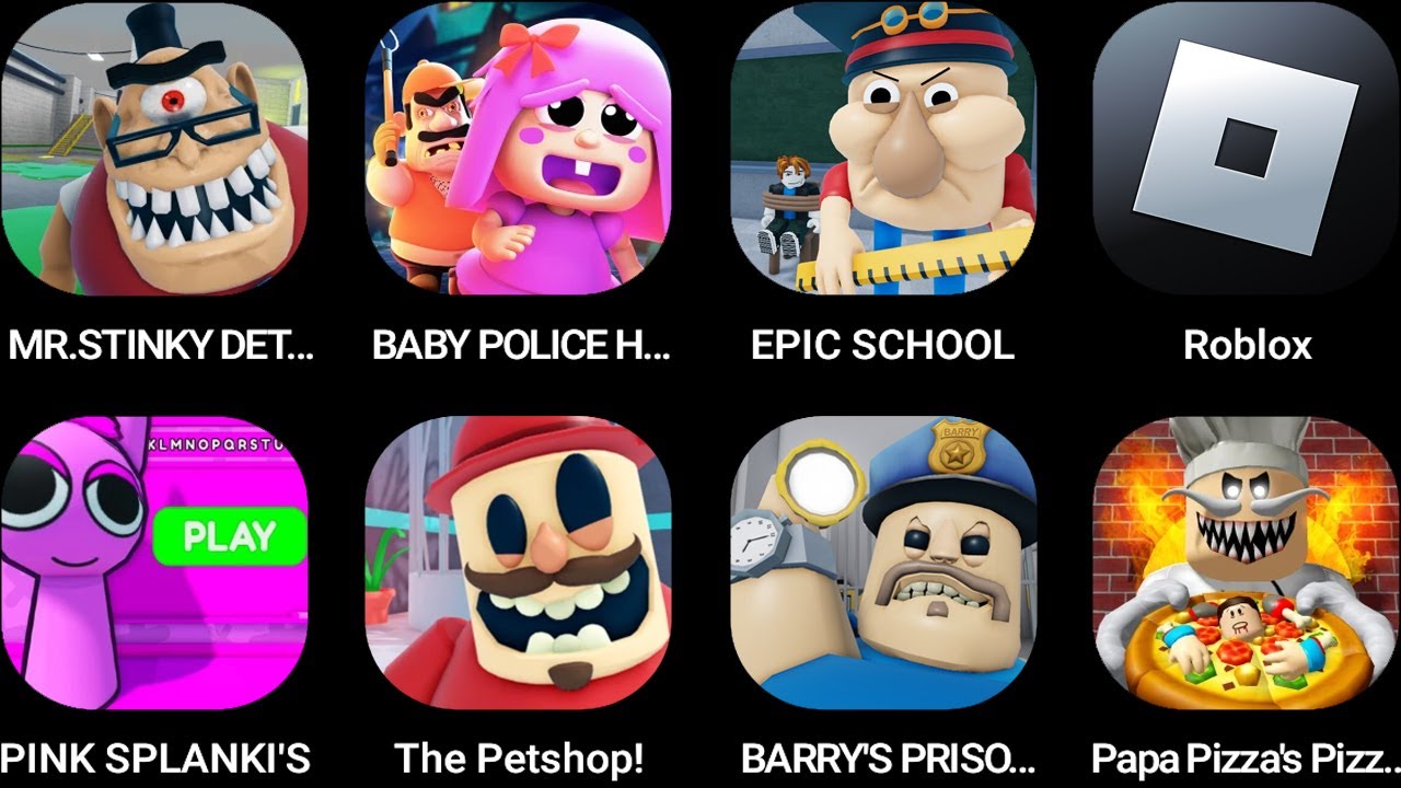 MR. STINKY DETENTION!,BABY POLLY HOUSE,EPIC SCHOOL,Roblox,PINK SPLANKI'S,the Petshop!...