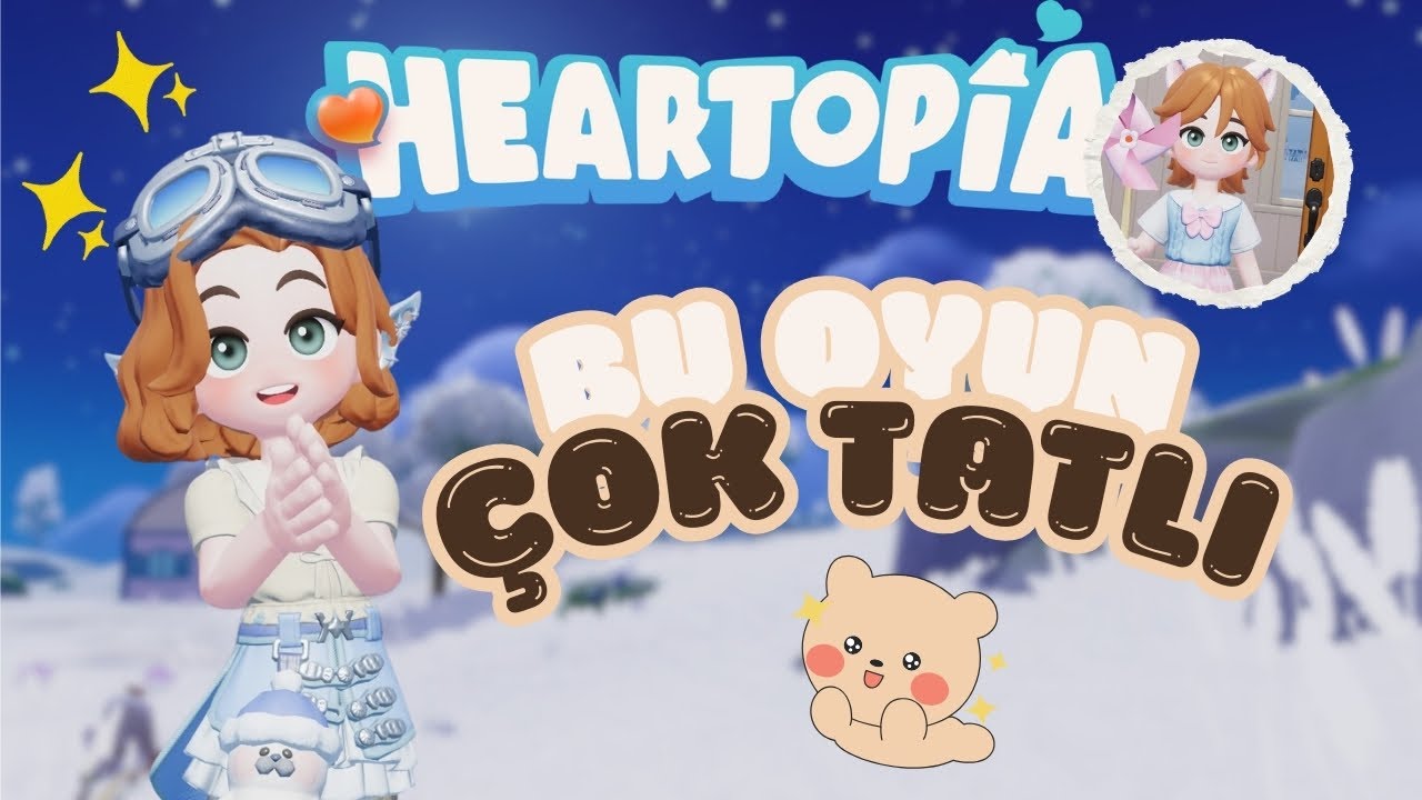 Bu Oyun Aşırı Tatlış! 😍 Yeni Cozy Yaşam Simülasyonu Heartopia 💖