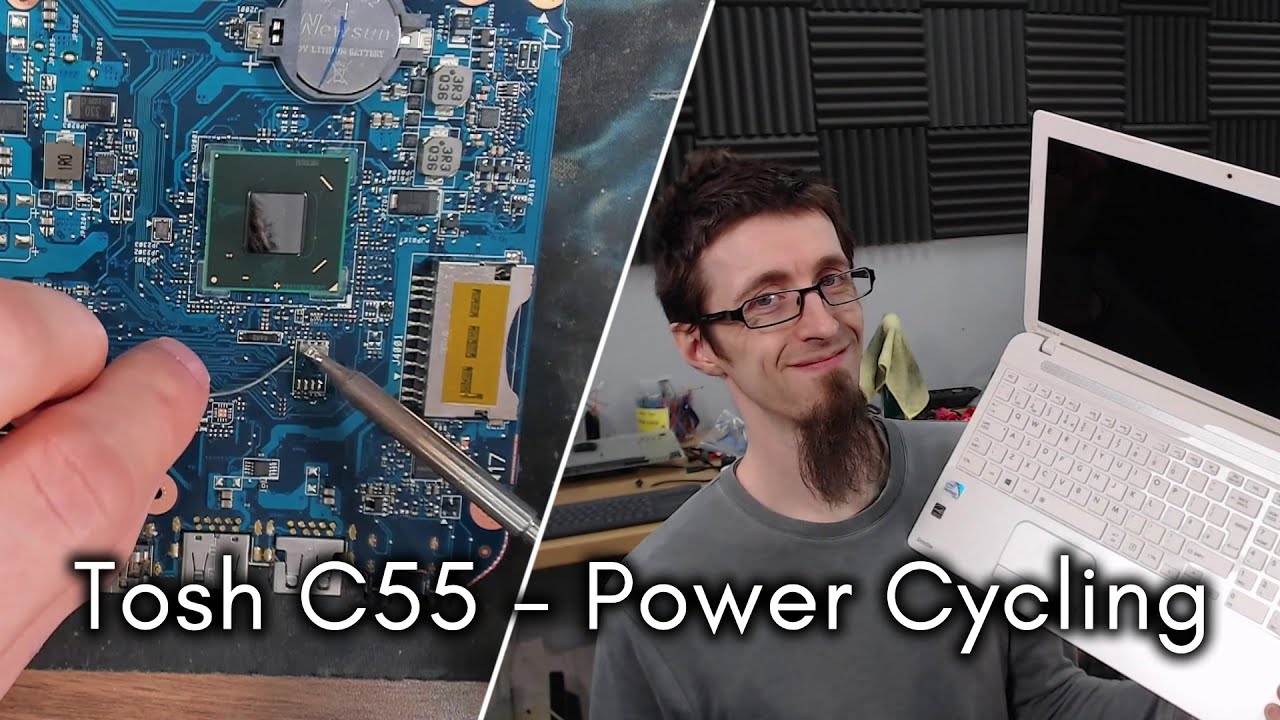 Toshiba Satellite C55, no POST, power cycling - LFC#280