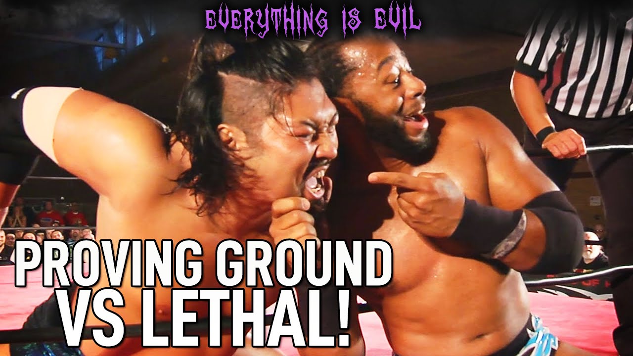 Pre-EVIL Takaaki Watanabe vs Jay Lethal in a Proving Ground Match!