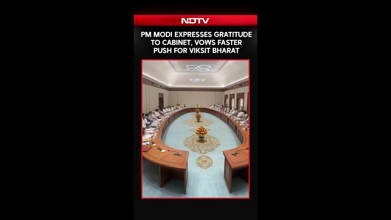 PM Modi News | PM Modi Thanks Cabinet Colleagues, Reaffirms Viksit Bharat Mission