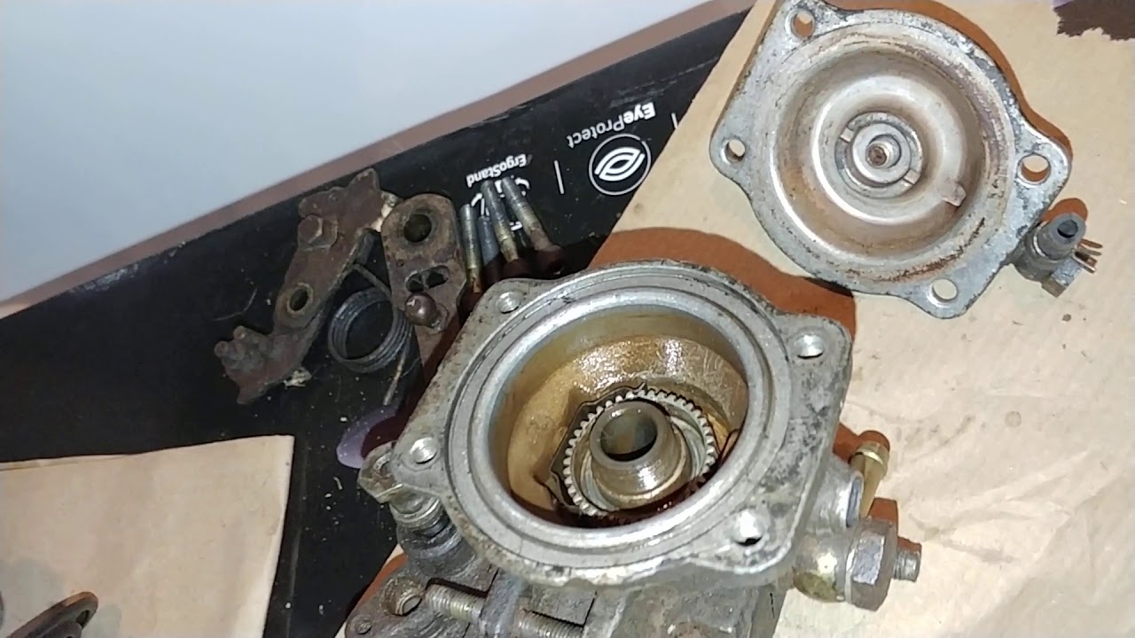 Bosch VE pump teardown - part 1 - pump top and fuel control