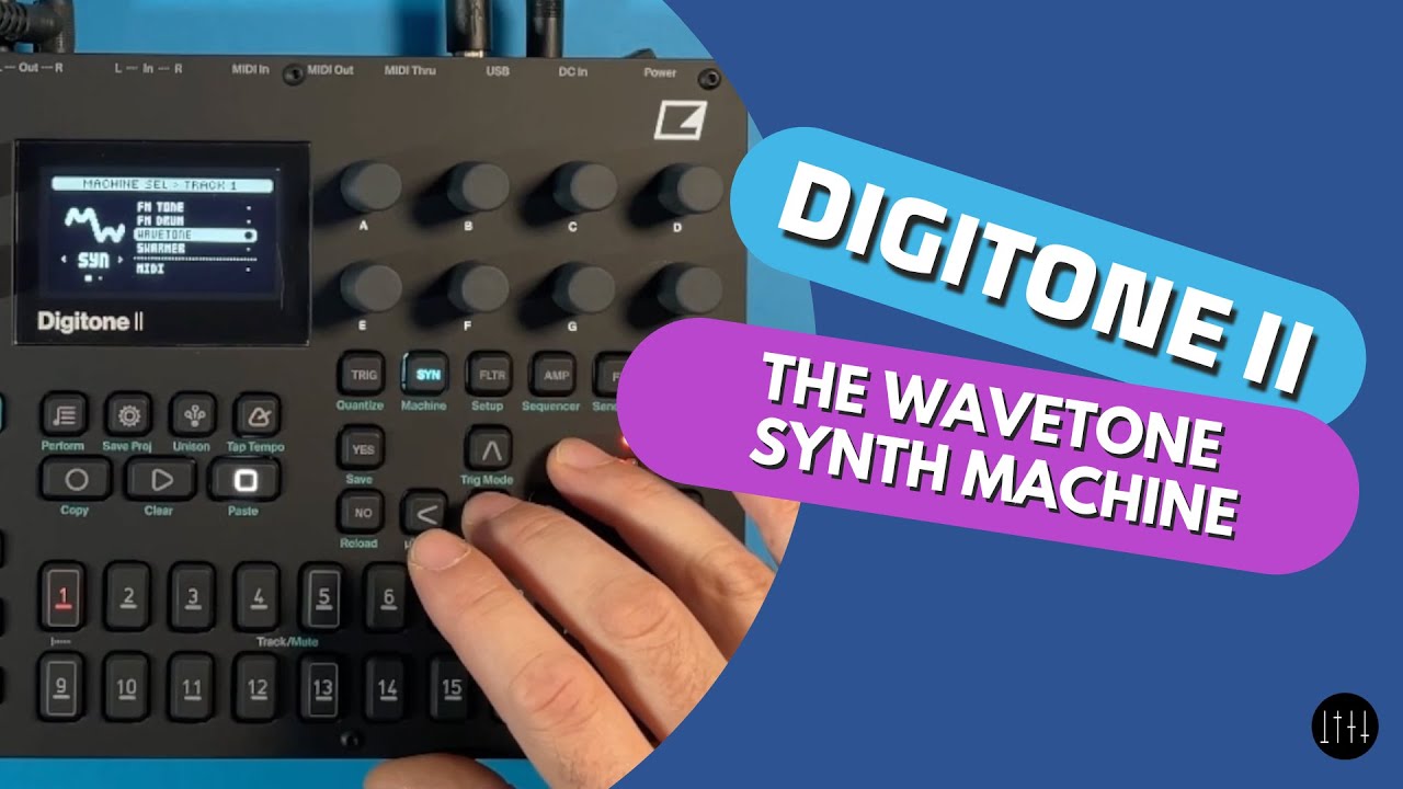 Digitone II - Wavetone Synth Machine: How to create an analog-style sound with Wavetable Synthesis