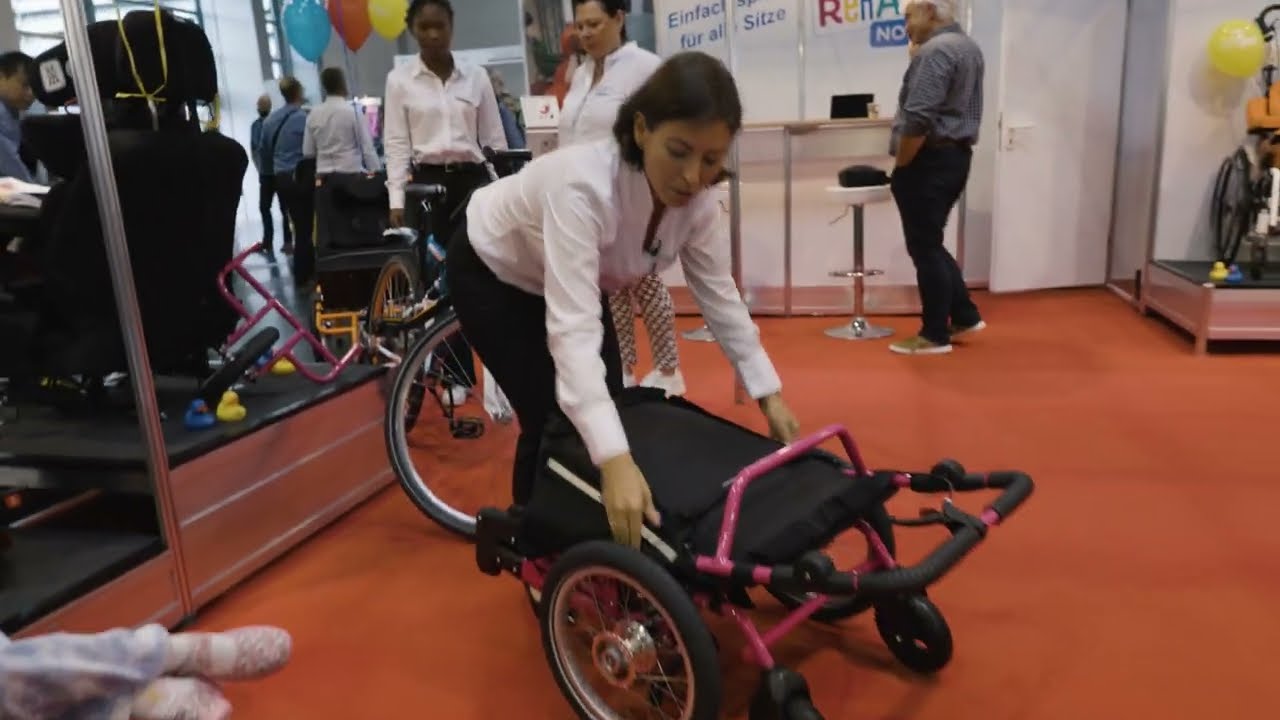 Multiroller Rehabuggy von Rehanorm: Leicht zu falten und perfekt für Reisen!