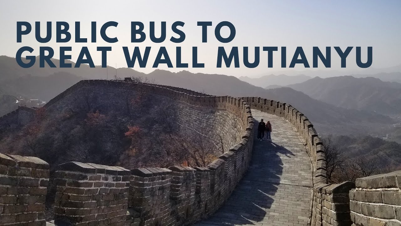 Bus to Great Wall Mutianyu