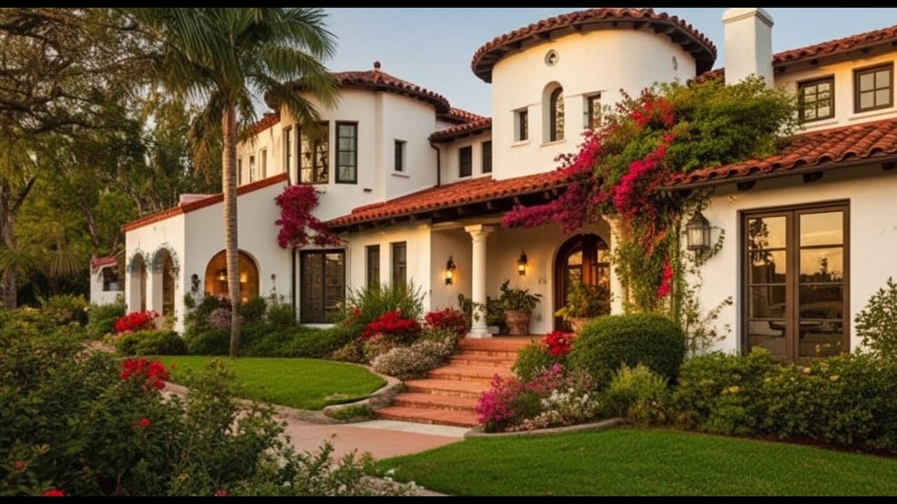 Inside One of the Most Breathtaking Spanish-Style Homes | Luxury Mediterranean Architecture