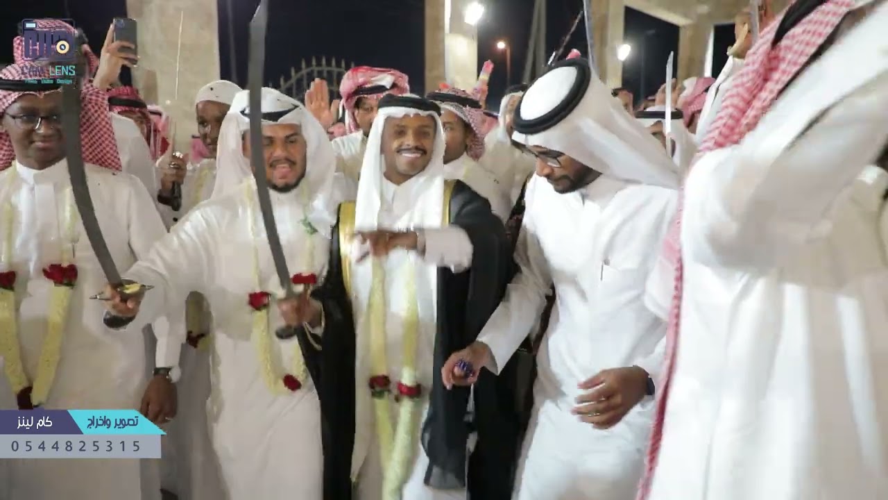 يا بدر البدور علي عزيز زفة العريس I زواج احمد القرني